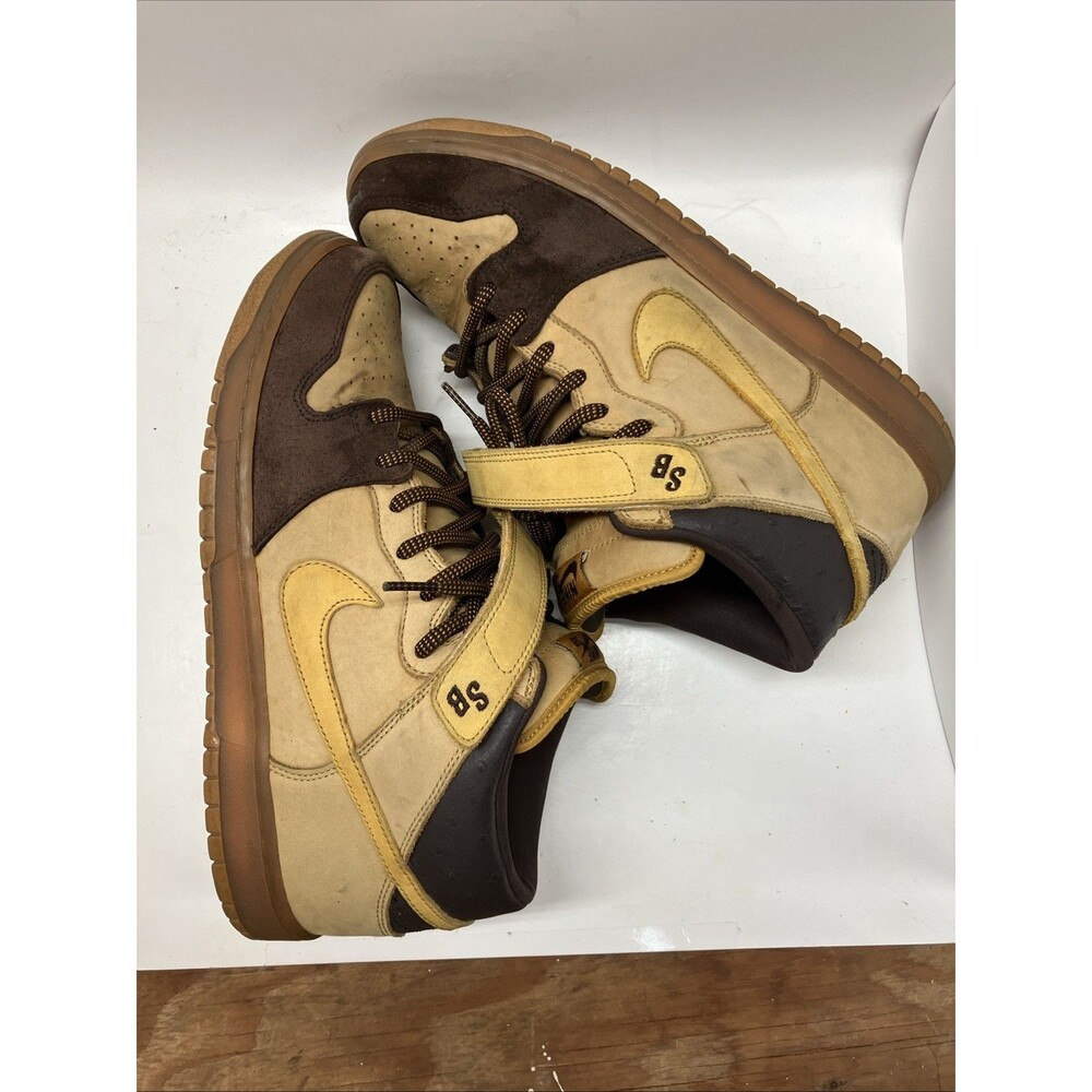 2006 Nike Dunk Mid Pro SB "Wheat" Style: 314383-771 - Size 12